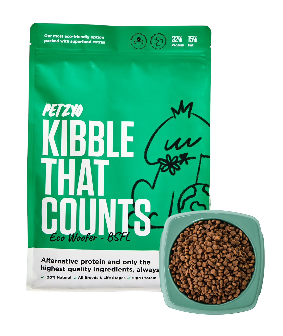 Bundle Item: 2.5kg Eco-Woofer BSFL and Superfood Extras