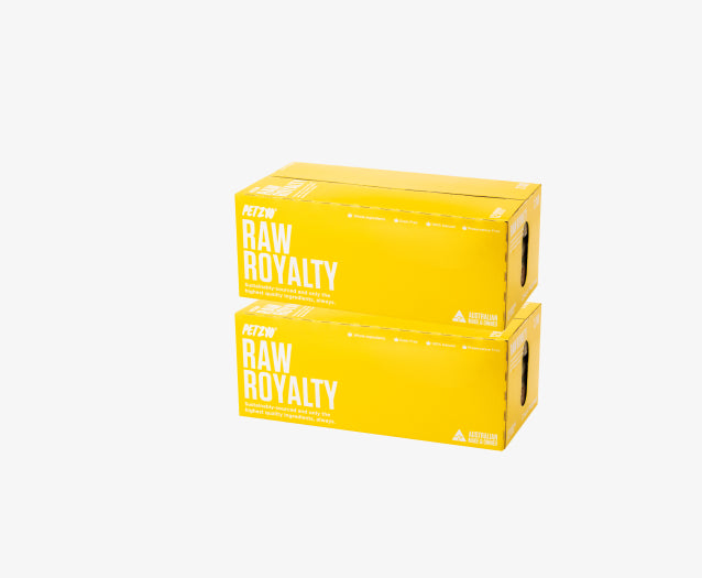 Two boxes of chick magnet, a raw dog food