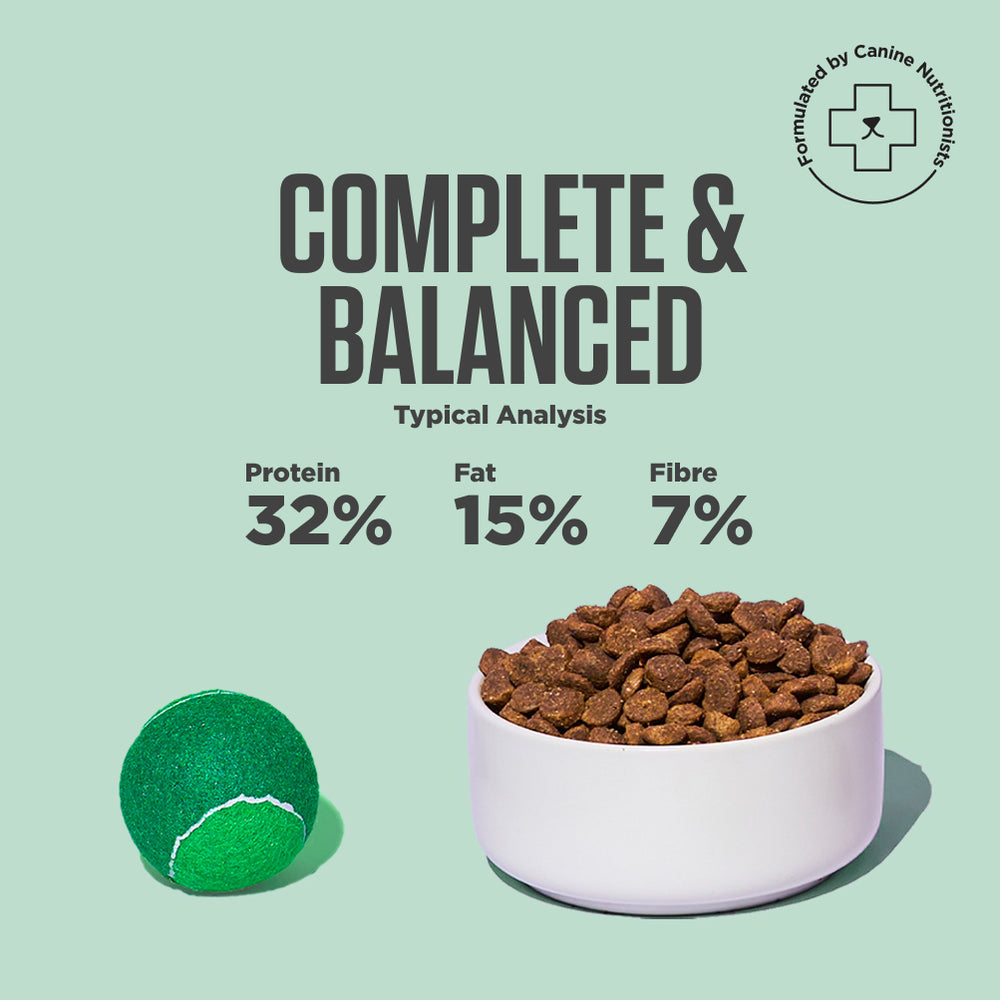 Nutritional breakdown of Eco Woofer - BSFL with Superfood Extras