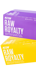 Raw dog patties box from Petzyo