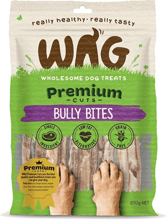 Get Wag - Bully Bites Dog Treats - 200g - Petzyo