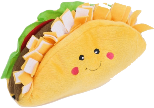 Zippy Paws - Plush Toy for Dogs - Taco - Petzyo