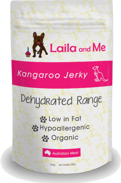 Laila & Me Dog Treats - Roo Jerky 100g - Petzyo