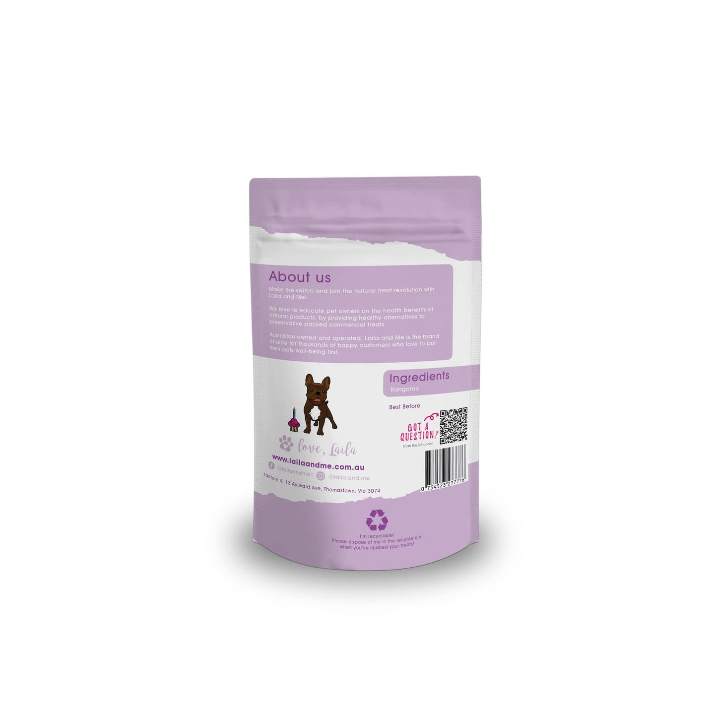 Laila & Me Freeze Dried Raw - Kangaroo 60g