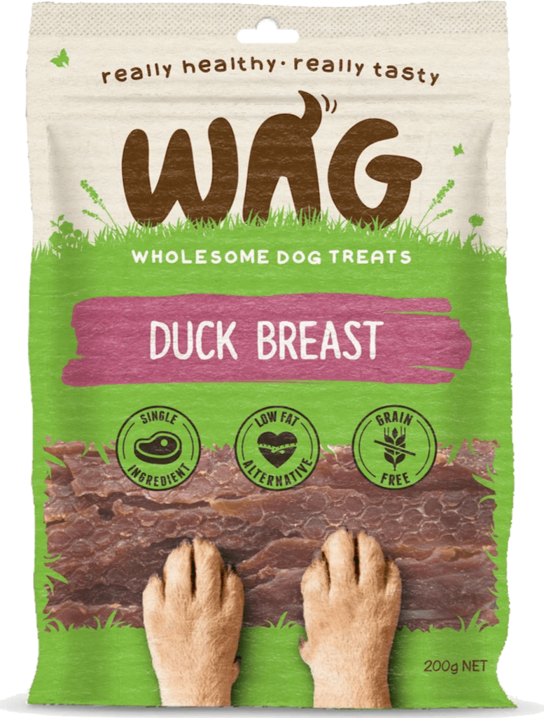 Duck breast 2025 dog treats