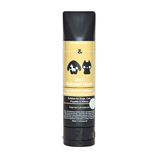 Rufus & Coco Oatmeal Wash - Shampoo 200ml - Petzyo