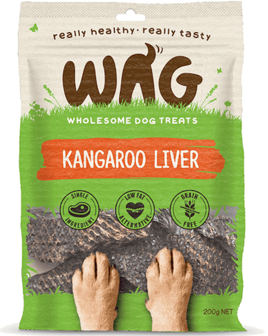 Get Wag - Kangaroo Liver - 200g - Petzyo