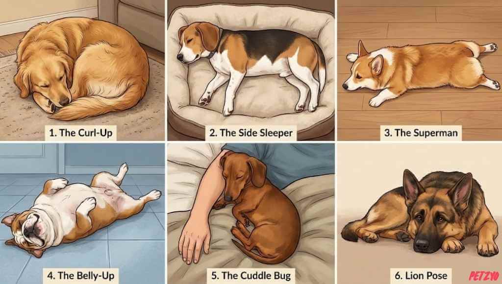 What Your Dog Sleeping Positions Reveal About Them