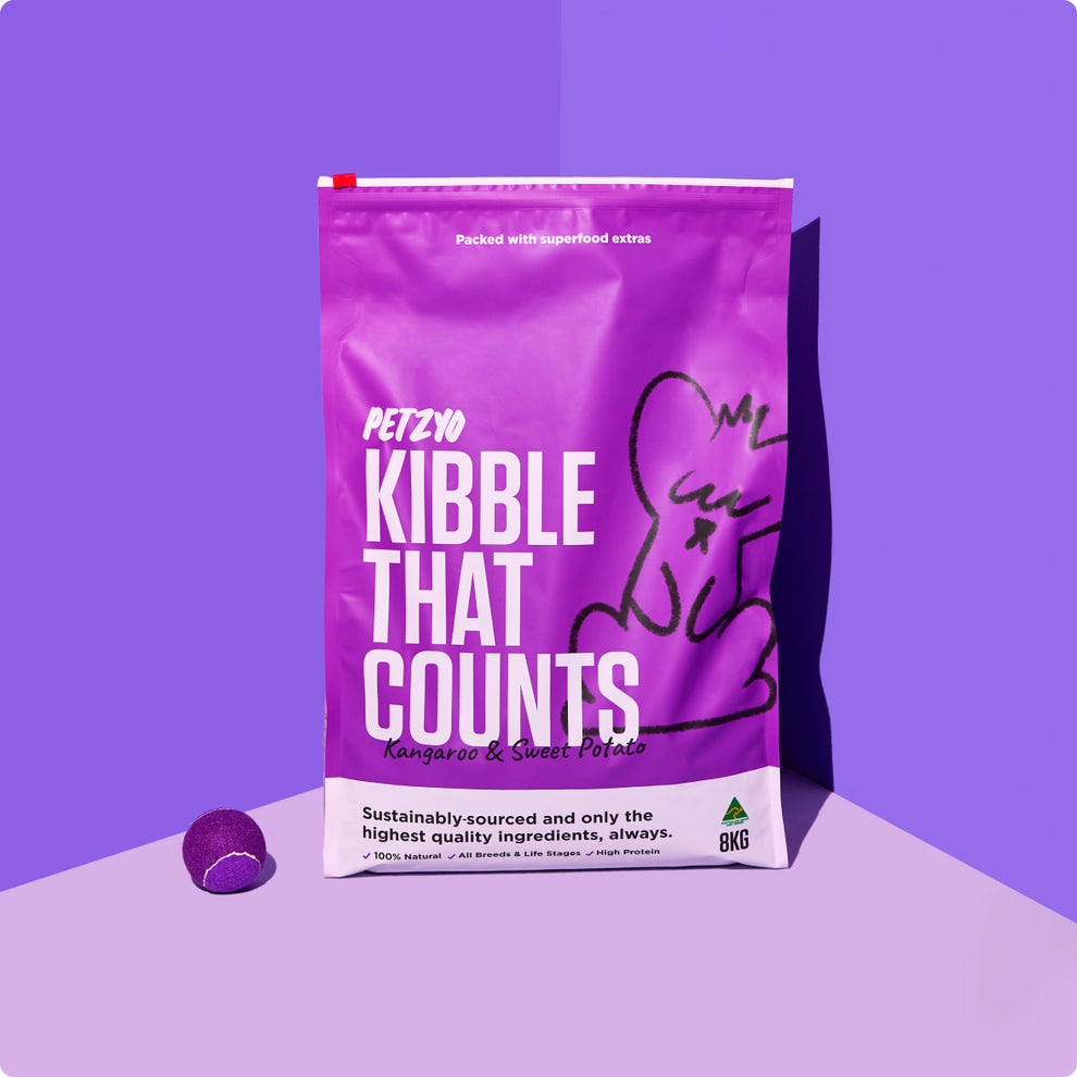 8kg of Kibble That Counts - Kangaroo, Sweet Potato and Superfood Extras