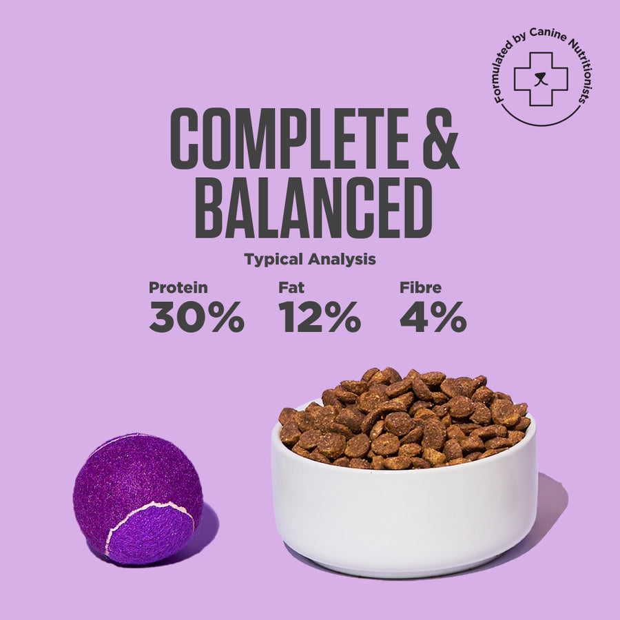 Nutritional breakdown of Petzyo's Kibble That Counts