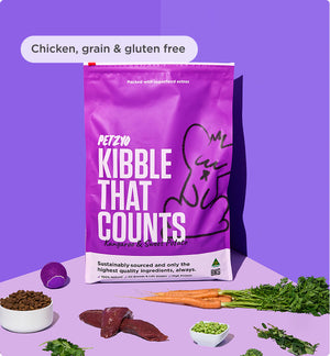 8kg of Kibble That Counts - Kangaroo, Sweet Potato and Superfood Extras