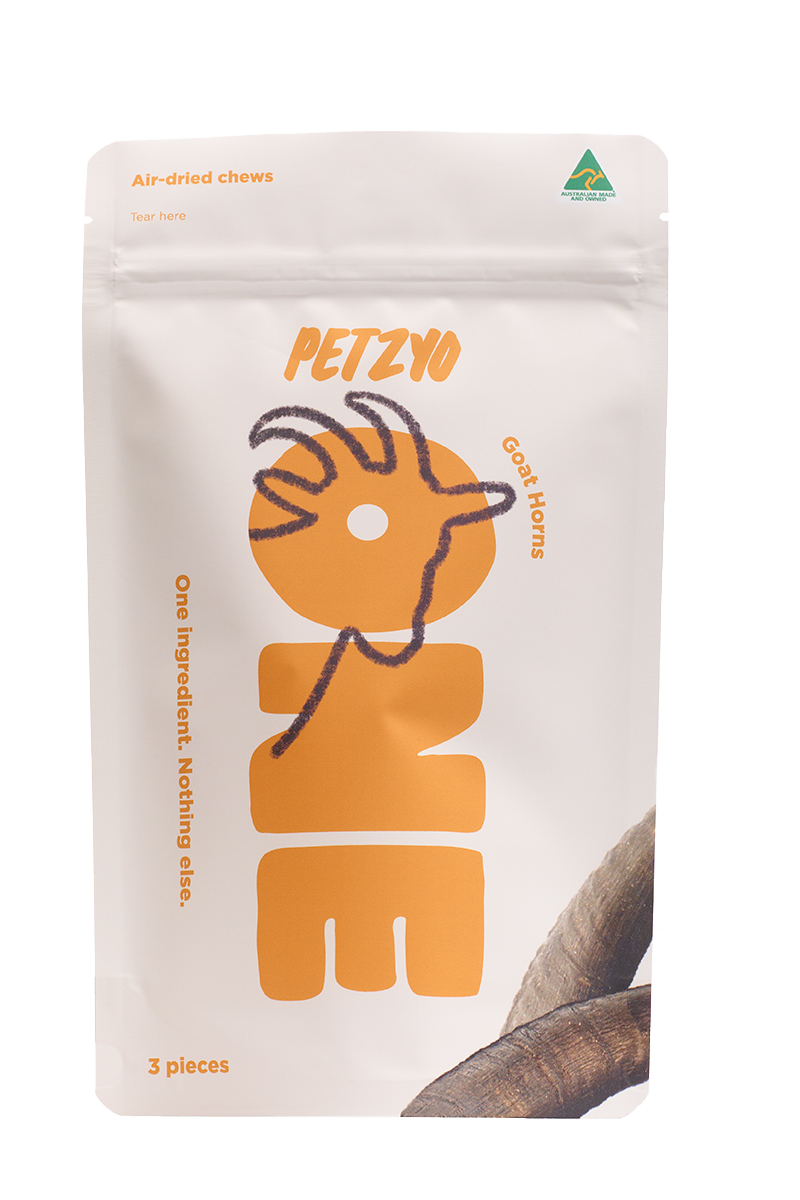 Petzyo One Goat Horns 2 Pieces (~160g)