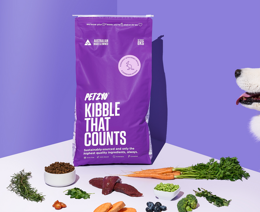 16kg of Kibble That Counts - Kangaroo, Sweet Potato and Superfood Extras