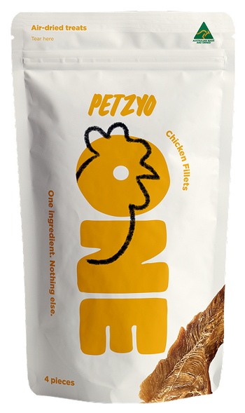 Petzyo One Chicken Fillet 4 Pieces (~80g)