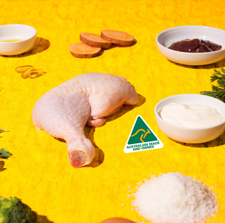 Image showcasing 8kg of Kibble That Counts - Chicken and Turkey with Superfood Extras ...