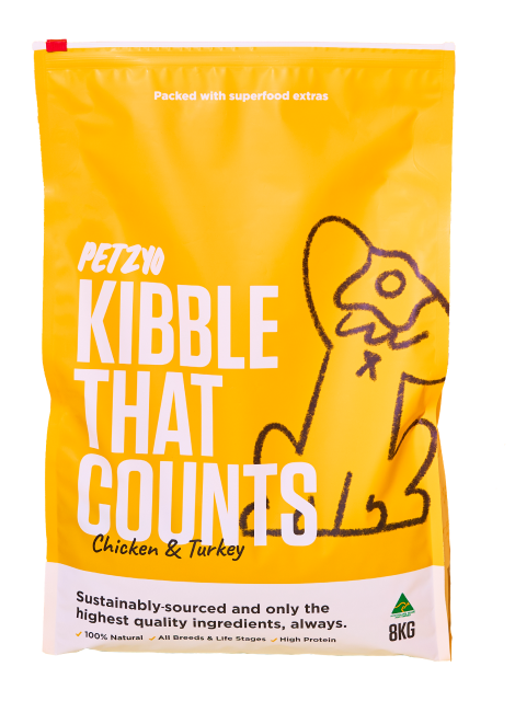 8kg of Kibble That Counts - Chicken and Turkey with Superfood Extras