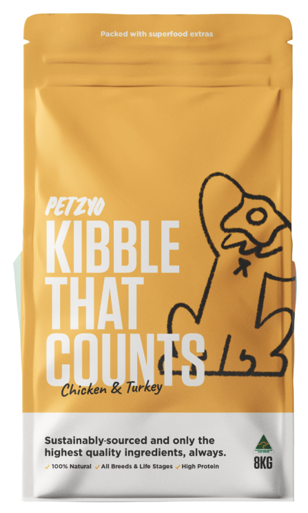 3 x ~ 100g of Kibble That Counts - Kangaroo, Chicken and Salmon