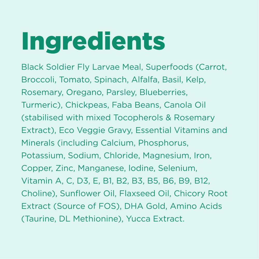 8kg of Kibble That Counts - Eco-Woofer BSFL and Superfood Extras