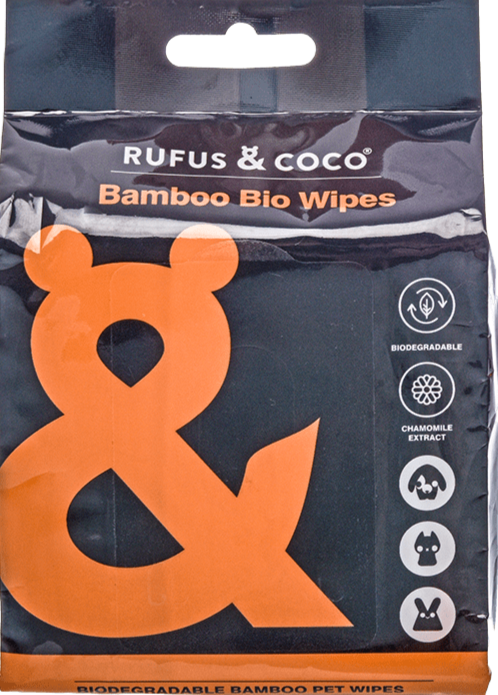 Rufus & Coco - Bamboo Bio Wipes - Petzyo