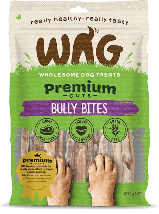 Get Wag - Bully Bites Dog Treats - 200g - Petzyo
