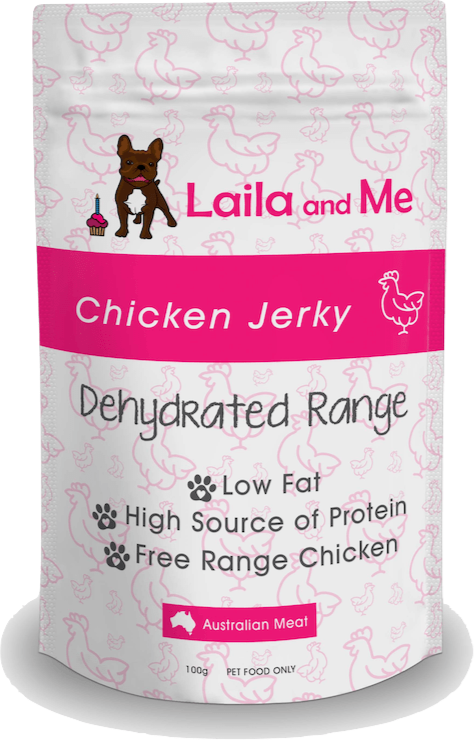 Laila & Me Dog Treats - Chicken Jerky 100g - Petzyo