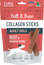 Bell & Bone - Collagen Chew Sticks for Adult Dogs - Beef