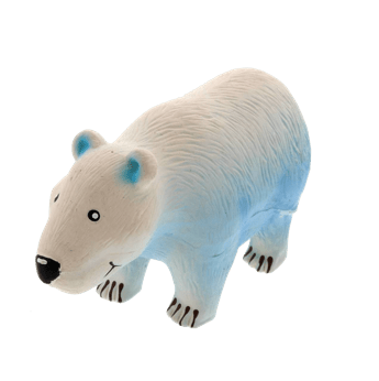 K9 - Grunting Polar Bear - Latex Dog Toy - Petzyo