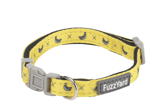 Fuzzyard Dog Collar - Monkey Mania - Multiple Sizes - Petzyo