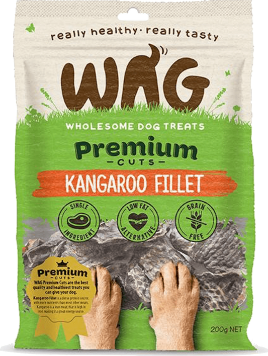 Get Wag - Kangaroo Fillet - 200g - Petzyo