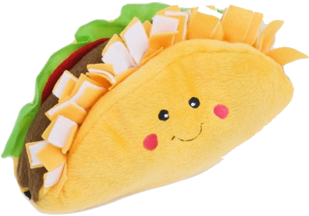 Zippy Paws - Plush Toy for Dogs - Taco - Petzyo