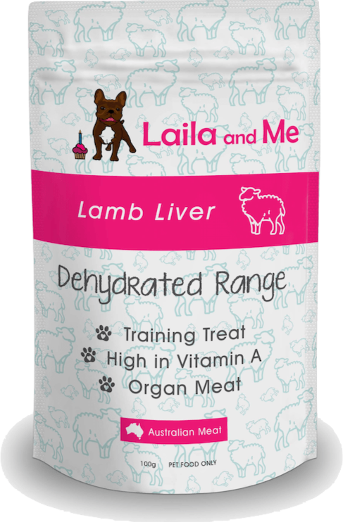 Laila & Me Dog Treats - Lamb Liver 100g - Petzyo