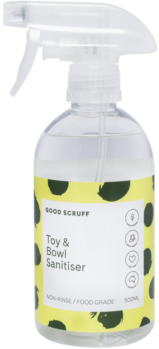 Good Scruff Toy & Bowl Sanitiser 500ml - Petzyo