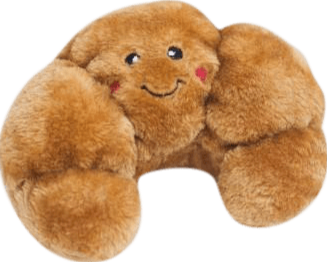 Zippy Paws - Plush Toy for Dogs - Croissant - Petzyo