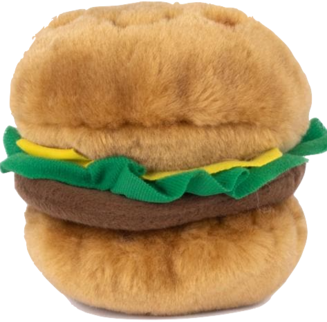 Zippy Paws - Plush Toy for Dogs - Burger