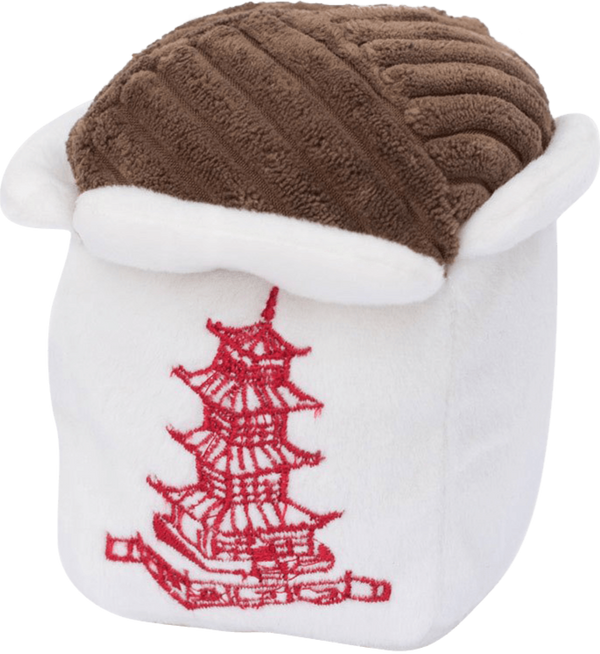 Zippy Paws Plush Toy for Dogs Chinese Take Out Petzyo