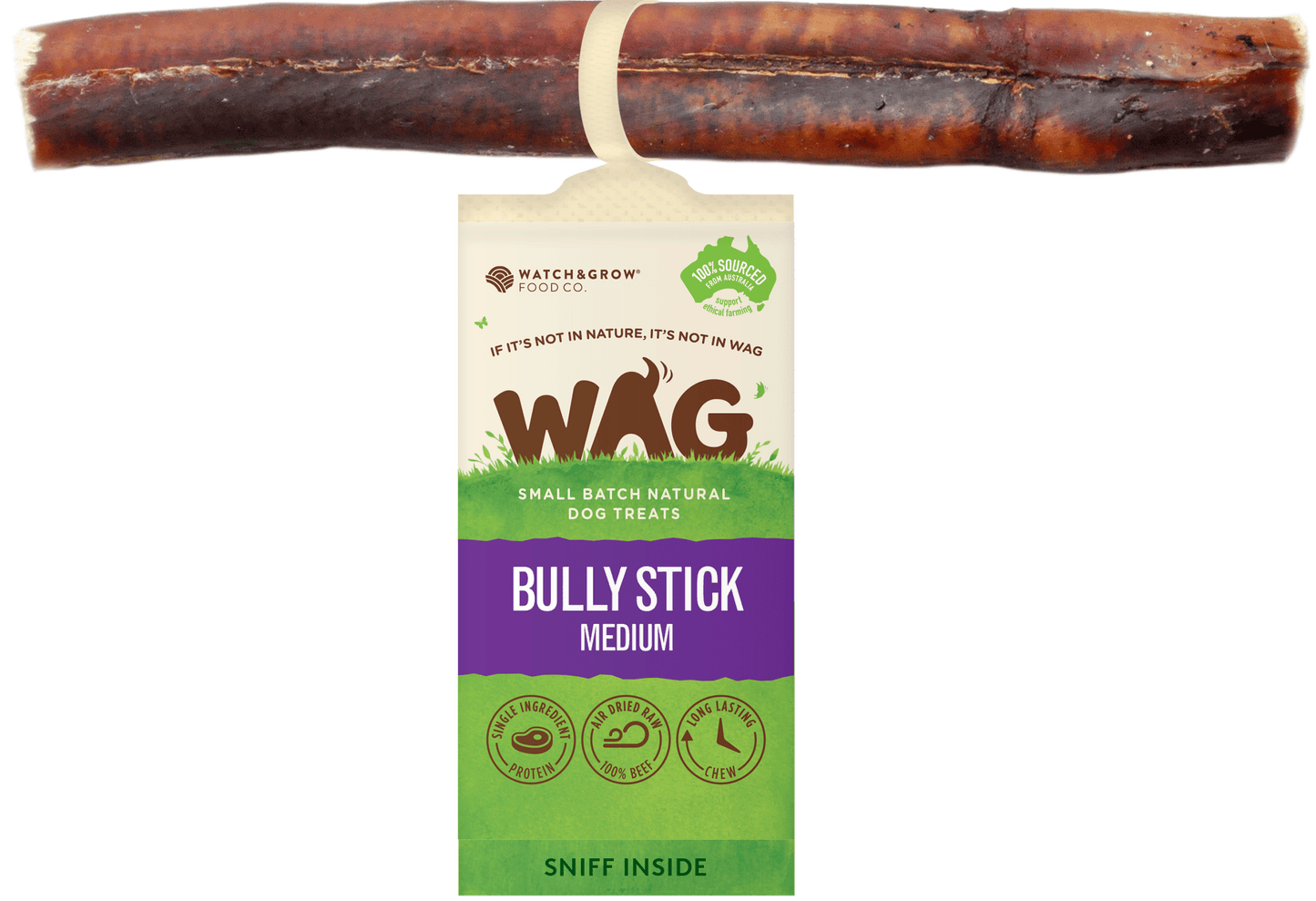 Get Wag - Bully Stick - Multiple Sizes - Petzyo