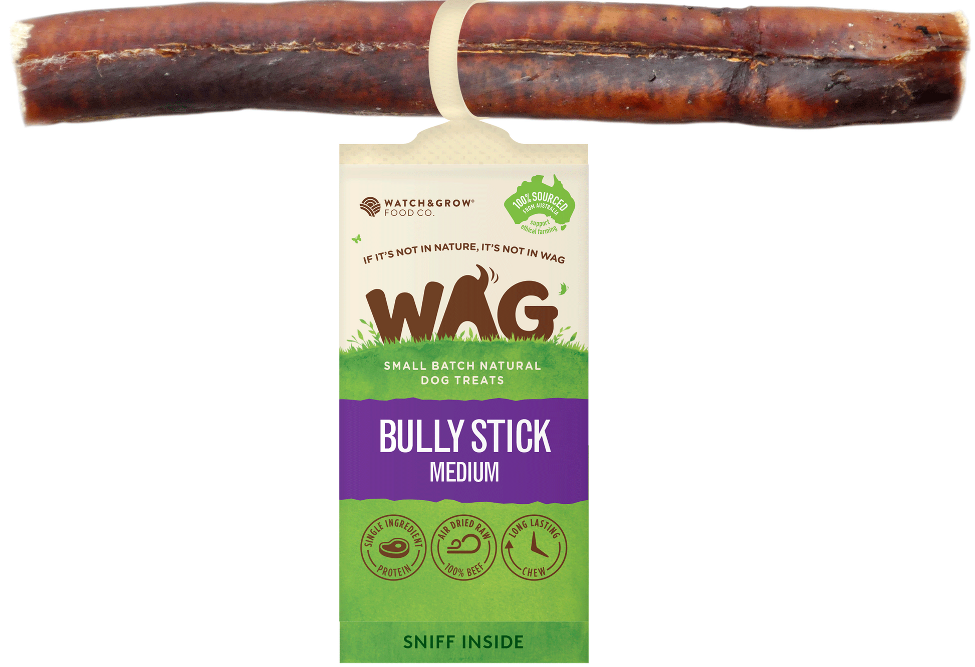 Get Wag - Bully Stick - Multiple Sizes - Petzyo