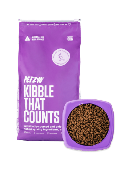 Petzyo Kangaroo Kibble That Counts Sample Bag - ~100g - Petzyo