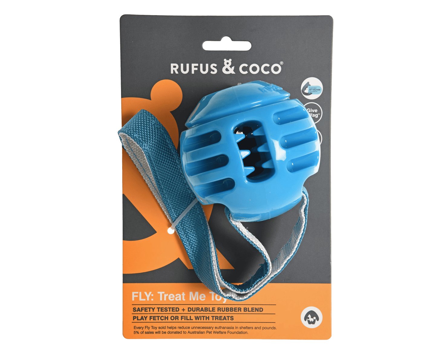 Rufus & Coco - Fly Treat Me Toy - Multiple Colours - Petzyo