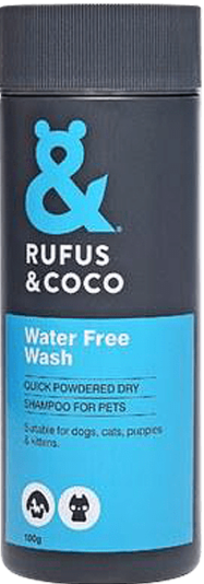 Rufus & Coco - Water Free Wash 100G - Petzyo