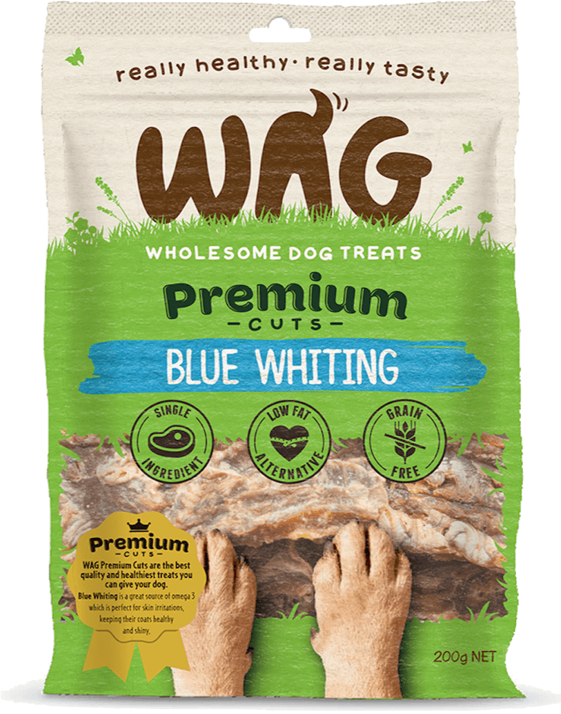 Get Wag - Blue Whiting Dog Treats - 200g - Petzyo