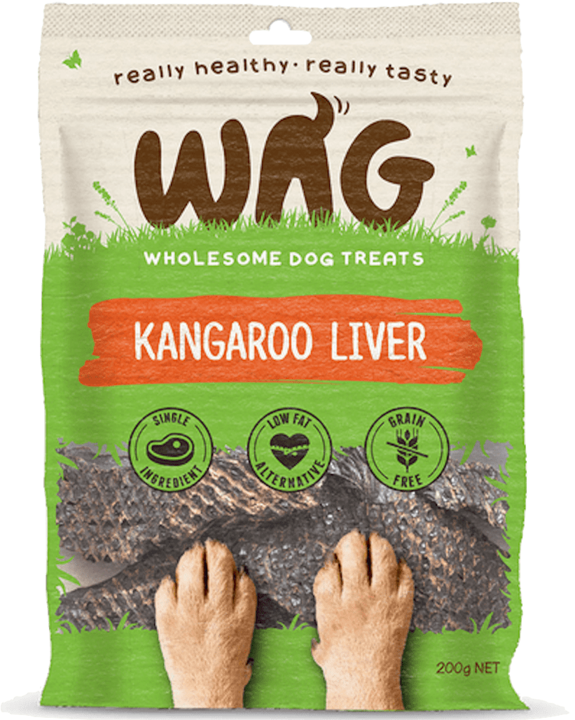 Get Wag - Kangaroo Liver - 200g - Petzyo