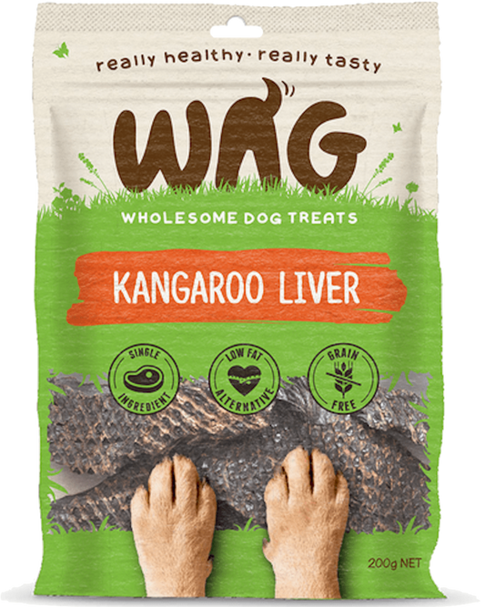 Get Wag - Kangaroo Liver - 200g - Petzyo