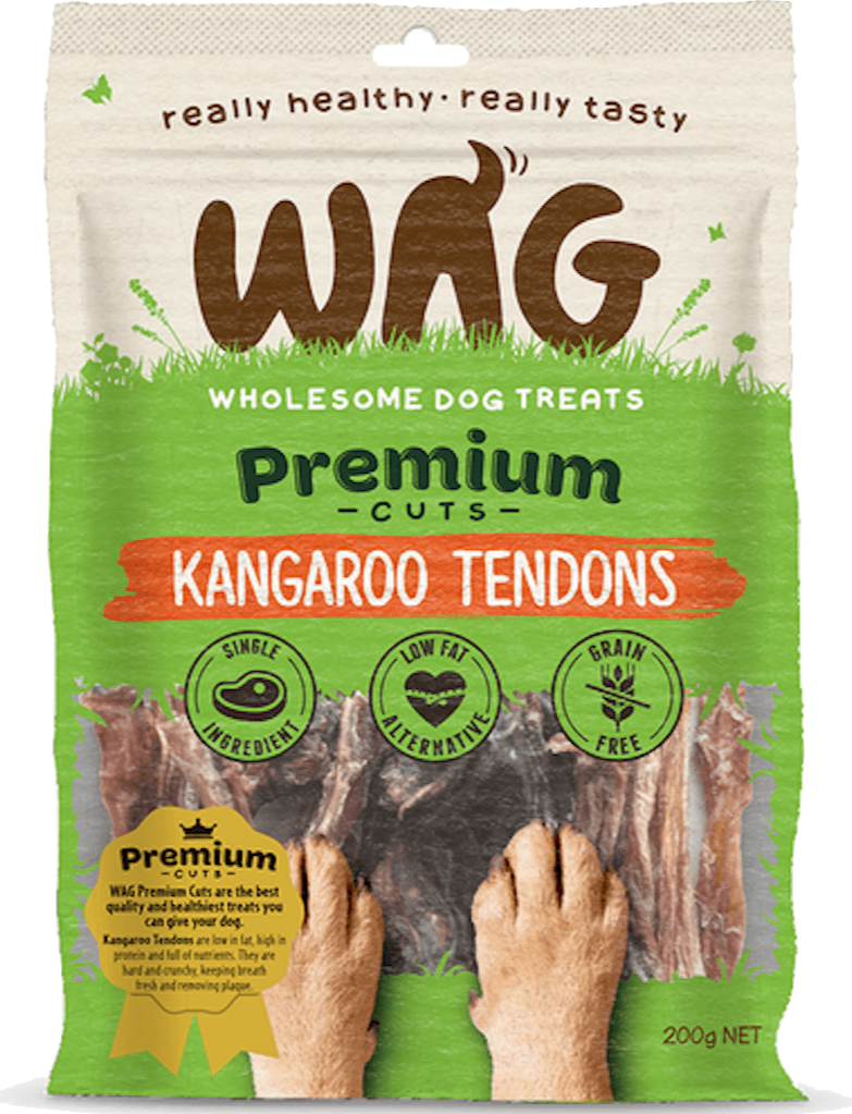 Get Wag - Kangaroo Tendons - 200g - Petzyo