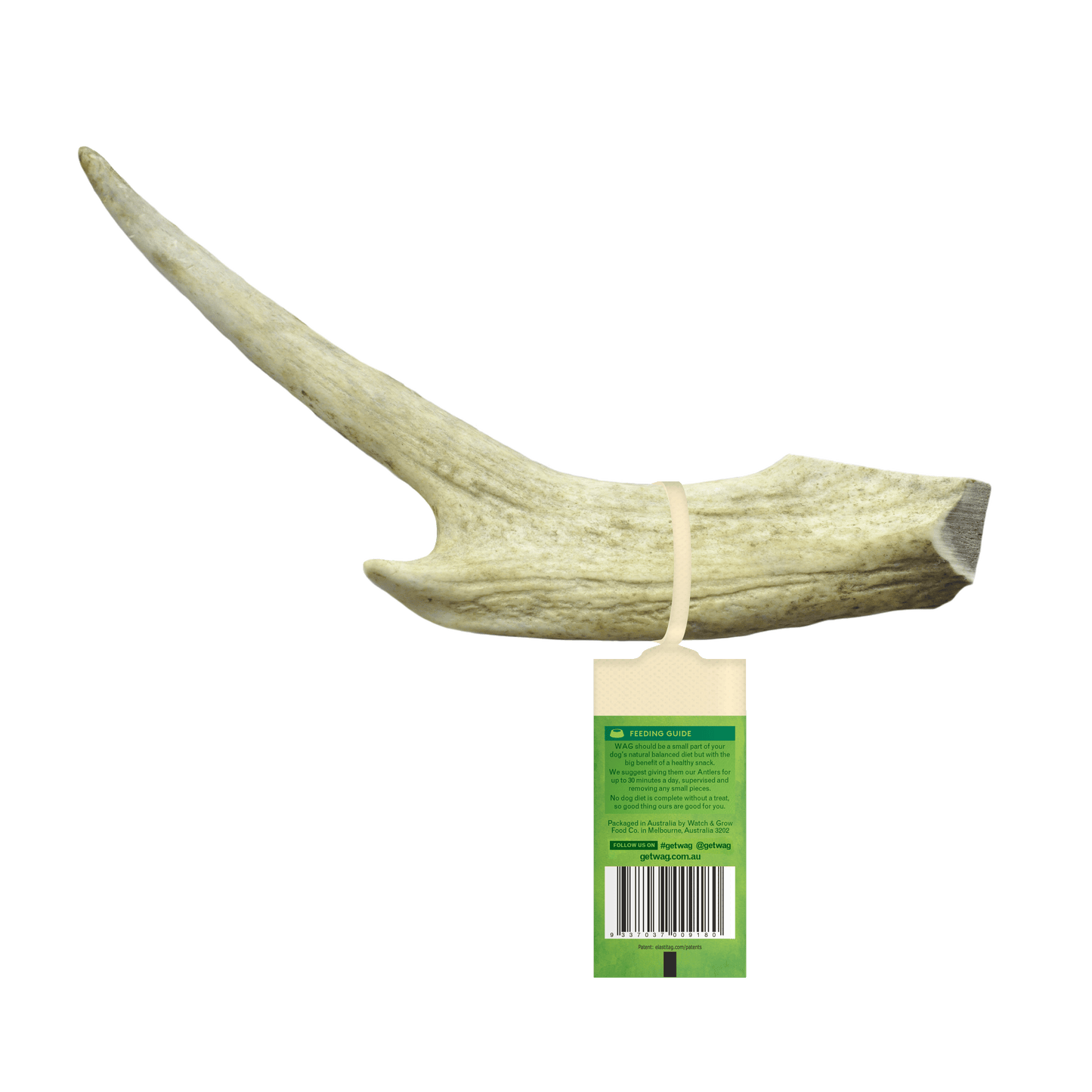 Get Wag - Antler Horn for Dog's Teeth - Multiple Sizes - Petzyo